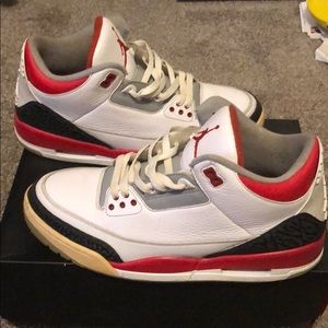 Jordan 3 fire red